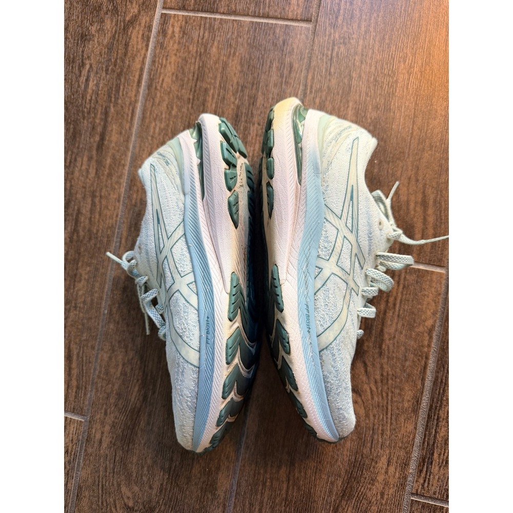 Asics Gel-Kayano 29 Womens Running Shoes Size 7 Mint Green 1012B272 FF Blast+